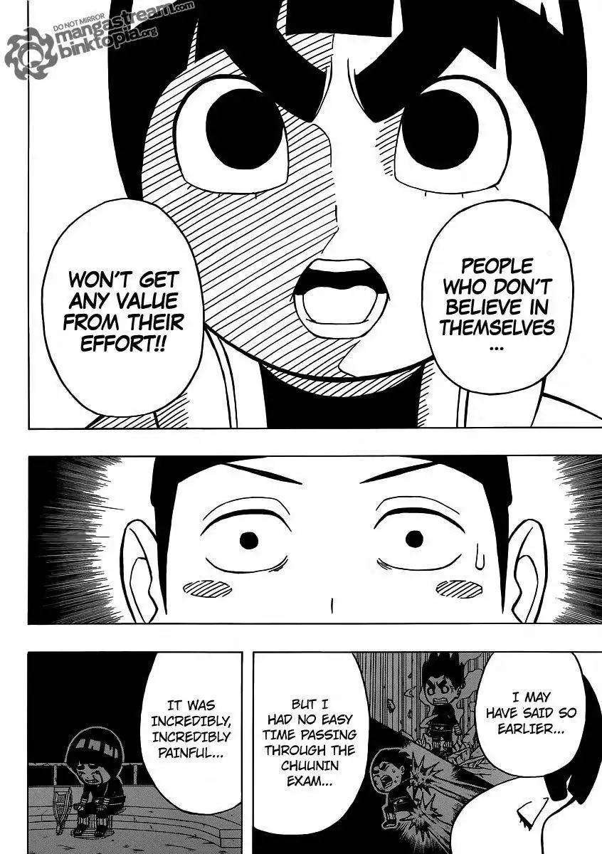 Rock Lee's Springtime of Youth Chapter 5.5 17